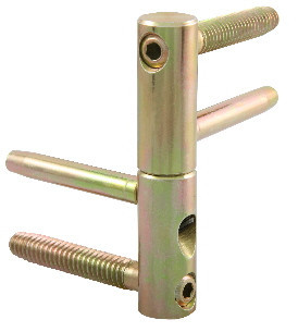 Becsavarható diópánt 16mm 4Lábu 3Dim.sárga állith