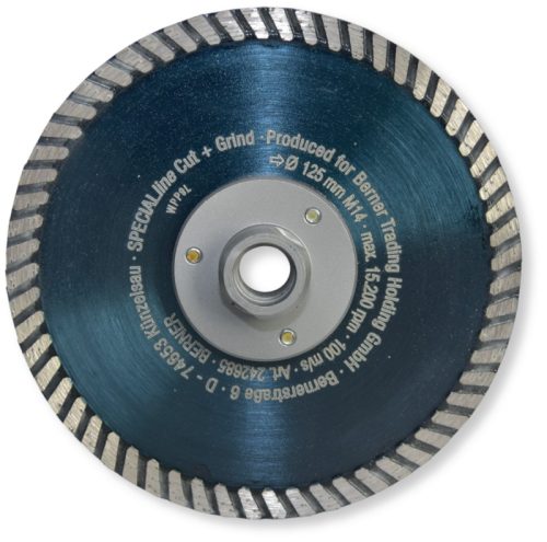 Berner gyémánt vágótárcsa Special Line 125mm