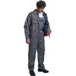 DESMAN TÉLI 303579-62 KABÁT, SZÜRKE/NARANCS (62)