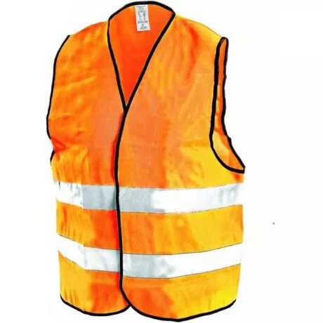 GUSTAV 2611-OR L/XL NARANCS. FÉNYVISSZAVERŐ CSÍKOS MELL (L-XL)