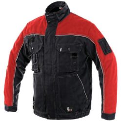 OTAKAR 1144-BL56 KABÁT, FEKETE/PIROS (56)