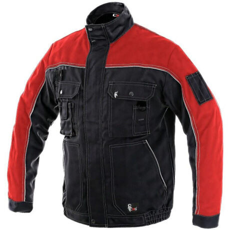 OTAKAR 1144-BL62 KABÁT, FEKETE/PIROS (62)