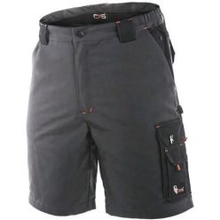 ELIAS 1182-OR50 SÖTÉTSZÜRKE/NARANCS RÖVIDNADRÁG (50)