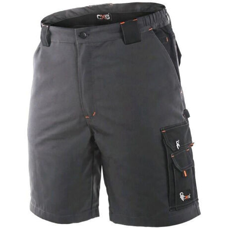 ELIAS 1182-OR58 SÖTÉTSZÜRKE/NARANCS RÖVIDNADRÁG (58)