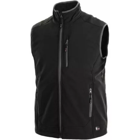 Payper topeka 1470-L mellény softshell bélés 100% pe fekete (l) munkaruházat – munkavédelem