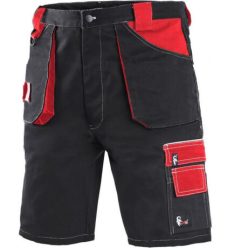 DAVID 1160-CC64 RÖVIDNADRÁG FEKETE/PIROS (64)