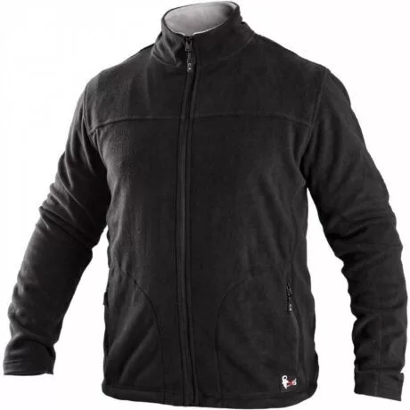 GRANBY 151003180095  XL FEKETE FÉRFI FLEECE  PULÓVER (XL)