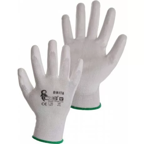 Payper brita 0001-4 2xL pu-ba mártott nylonkesztyű (11) – munkavédelmi kézvédelem