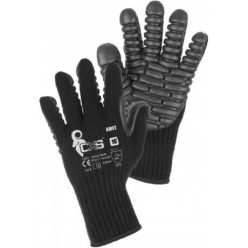   AMET 264002180010 ANTIVIBRÁCIÓS KÖTÖTT KESZTYŰ, HABOSÍTOTT PÁRNÁK TENYÉR, UJJ RÉSZEN (10)