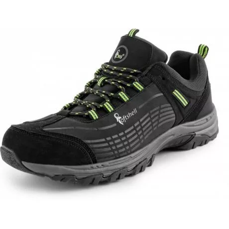 CXS SPORT 222000380836 SOFTSHELL FÉLCIPŐ FEKETE/ ZÖLD (36)