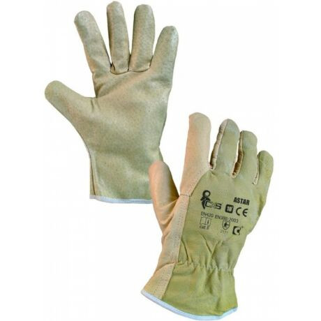 ASTAR 310000300009 SERTÉS SZÍNBŐR KESZTYŰ 9" (9)