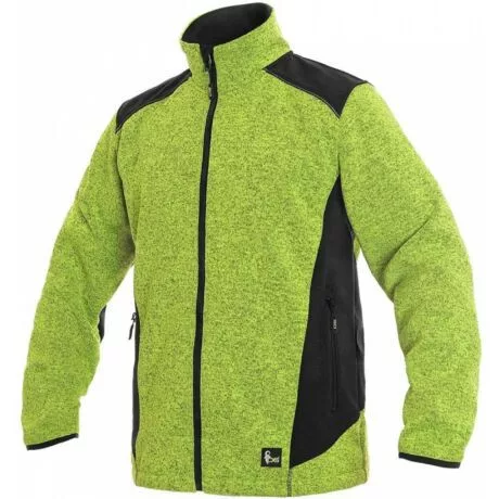GARLAND 129008851092 - S FÉRFI ZIPZÁROS KABÁT ZÖLD/FEKETE (S)