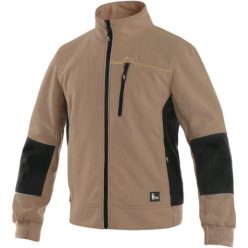 TEXAS 152013627097-3XL FÉRFI CIPZÁRAS PULÓVER BÉZS (3XL)