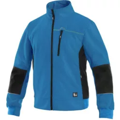   TEXAS 152013644095-XL  FÉRFI CIPZÁRAS PULÓVER VILÁGOSKÉK (XL)