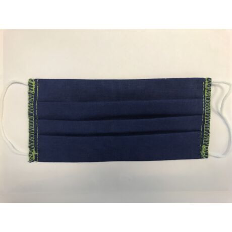 VÉDŐMASZK SZÍNES 100 % PAMUT, KÉTRÉTEGŰ, GUMI PÁNTTAL (-)