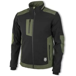 Payper erebos kabát P90013-xL fekete/zöld stretch 290 g (xl) munkaruházat – munkavédelem