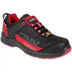   BENNON Z91128-41 S1P ESD NM FÉLCIPŐ FEKETE/ PIROS LUMINO (41)