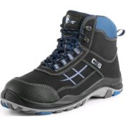 DOG BOXER 211817641143 S3 BAKANCS, NUBUK, FEKETE/KÉK (43)