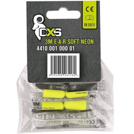 3M EAR SOFT NEON FÜLDUGÓ  441000100001  3 PÁR CXS CSOMAGBAN (-)