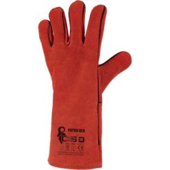   PATON 36100555250-10 PIROS MARHAHASÍTÉK, HEGESZTŐKESZTYŰ (10)