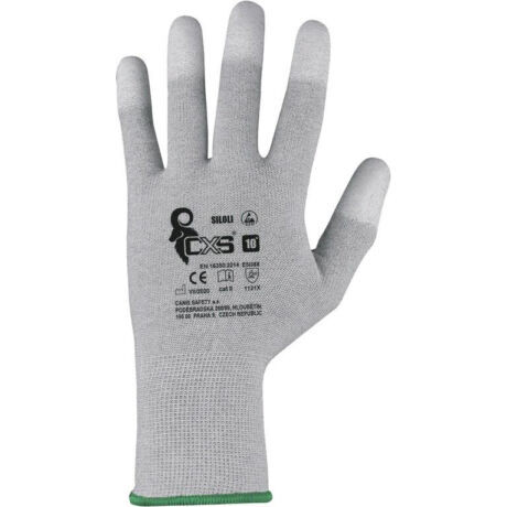 SILOLI 3670035714-08  ANTISZTATIKUS ESD KESZTYŰ (8)