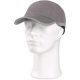 CRAN 431020770000 MŰANYAGBETÉTES SILTES SAPKA, SZÜRKE (-)
