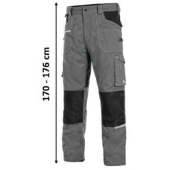   STRETCH RÖVIDÍTETT 102003471054  FÉRFI DEREKAS NADRÁG SZÜRKE 170-176 CM (54)