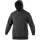 ARYN 152017780099-5XL FÉRFI KAPUCNIS PULÓVER, FEKETE (5XL)