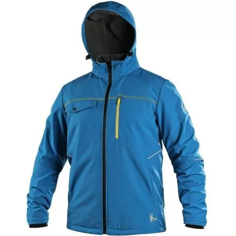 STRETCH SOFTSHELL KABÁT 123011641395-XL VILÁGOSKÉK (XL)