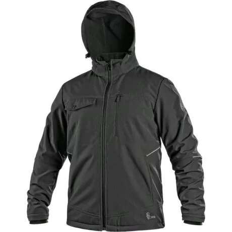 STRETCH SOFTSHELL KABÁT 123011680095-XL FEKETE (XL)