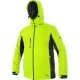 VEGAS 122001316092-S  BÉLELT SOFTSHELL FÉRFI KABÁT SÁRGA/FEKETE (S)