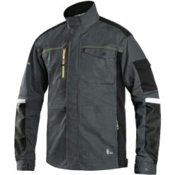   STRETCH 101002773452 FÉRFI KABÁT SÖTÉTSZÜRKESZÜRKE/ FEKETE (52)