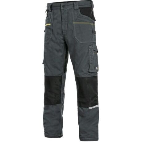 STRETCH 102002773464  FÉRFI DEREKAS NADRÁG SÖTÉTSZÜRKE/FEKETE (64)