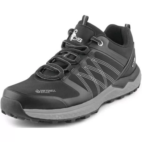 CXS SPORT 222004781043 SOFTSHELL FÉLCIPŐ FEKETE/SZÜRKE (43)