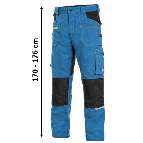 STRETCH RÖVIDÍTETT 102003444056  FÉRFI DEREKAS NADRÁG VILÁGOSKÉK 170-176 CM (56)