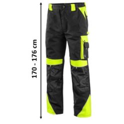   BRIGHTON 102003580252  FEKETE/SÁRGA DEREKAS NADRÁG RÖVIDÍTETT (52)