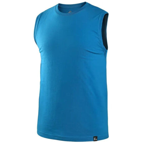 RICHARD 169007341696-2XL UJJATLAN PÓLÓ, AZÚRKÉK (2XL)