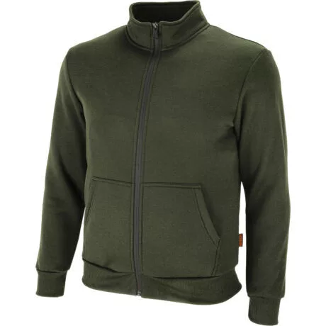 BENNON ADAMOS 0942170050-2XL ZÖLD CIPZÁRAS PULÓVER (2XL)