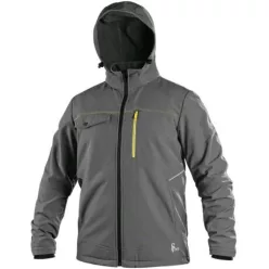 STRETCH SOFTSHELL KABÁT 123011670095-XL SZÜRKE (XL)