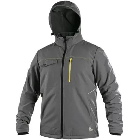 STRETCH SOFTSHELL KABÁT 123011670095-XL SZÜRKE (XL)
