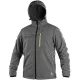 STRETCH SOFTSHELL KABÁT 123011670095-XL SZÜRKE (XL)