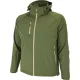 BENNON FORCE 0954180050-L ZÖLD/HOMOK SOFTSHELL KABÁT (L)