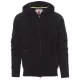 PAYPER DALLAS+ 000021-0001/14000-XL KAPUCNIS PULÓVER, FEKETE (XL)