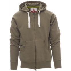   PAYPER DALLAS+ 000021-0001/07011-XL KAPUCNIS PULÓVER, KATONAI ZÖLD (XL)