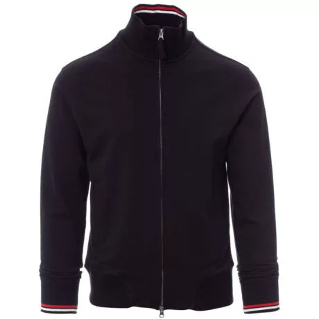 PAYPER MAVERICK 2.0 001511-0510/14000-XL FEKETE CIPZÁRAS PULÓVER (XL)