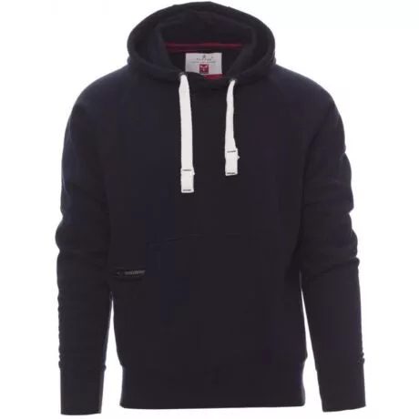 PAYPER ATLANTA+ 000019-0001/08007-5XL SÖTÉTKÉK KAPUCNIS PULÓVER (5XL)
