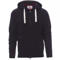   PAYPER HAWAII+ 001001-0341/08007-S SÖTÉTKÉK KAPUCNIS PULÓVER (S)