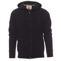   PAYPER HAWAII+ 001001-0341/14000-2XL FEKETE KAPUCNIS PULÓVER (2XL)