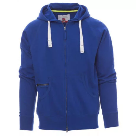PAYPER HAWAII+ 001001-0341/09000-XL KIRÁLYKÉK KAPUCNIS PULÓVER (XL)