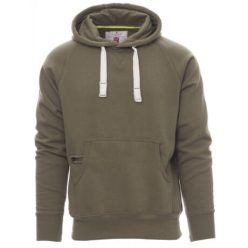   PAYPER ATLANTA+ 000019-0001/07011-2XL KATONAI ZÖLD KAPUCNIS PULÓVER (2XL)